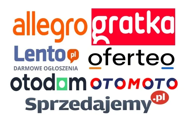 Loga wiodących portali ogłoszeniowych w Polsce